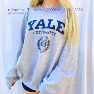 Yale university Sweatshirt shirt grey richardinc